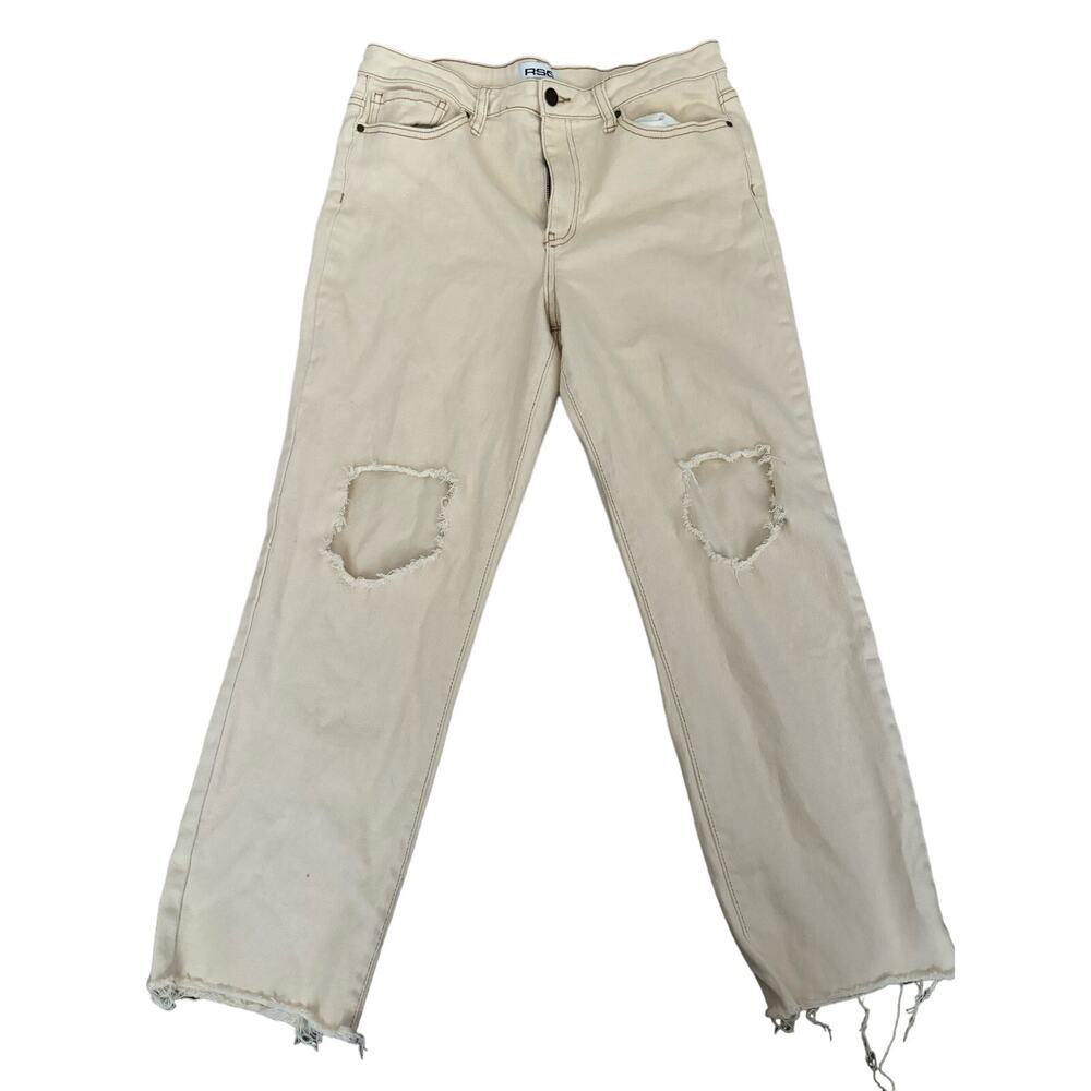 RSQ High Rise Straight Leg-Cropped